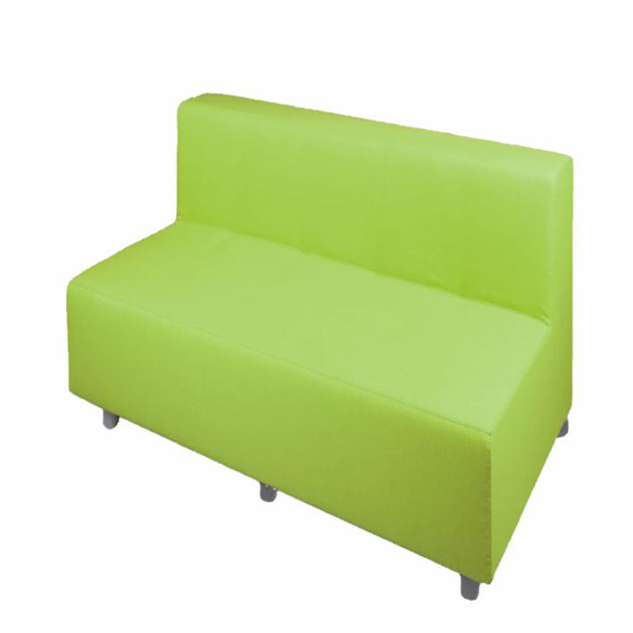 2-Sitzer Sofa ALEX, SH 43 cm, Kunstleder 11 Farben